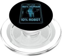 Sono come 90% umano 10% Robot Bionic PopSockets PopGrip per MagSafe