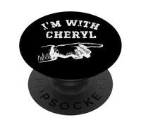Sono con Cheryl, un divertente amico di abbinamento PopSockets PopGrip Adesivo