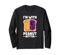 Sono con Gelatina di Burro di Arachidi Maglia a Manica