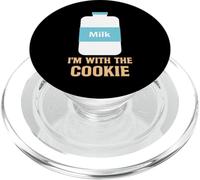Sono con il biscotto e il latte corrispondenti alle coppie di migliori amici PopSockets PopGrip per MagSafe