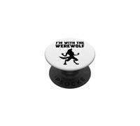 Sono con il lupo mannaro PopSockets PopGrip Adesivo