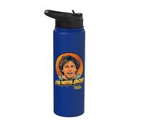 Sono con Jack Tripper Funny Three's Company Retro Stainless Steel Insulated Water Bottle