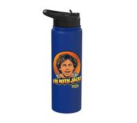 Sono con Jack Tripper Funny Three's Company Retro Stainless Steel Insulated Water Bottle