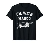 Sono con Marco, Un Divertente Compagno di Abbinamento Maglietta