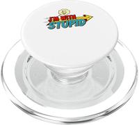 Sono con una stupida versione a fumetti PopSockets PopGrip per MagSafe