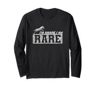 Sono Consapevole di Essere Rare Zebra Maglia a Manica