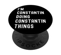 Sono Constantin Que Fa Cose di Constantin PopSockets PopGrip Adesivo