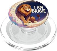 SONO CORAGGIOSO LEONE MOON BRAVERY PRESENT PopSockets PopGrip per MagSafe