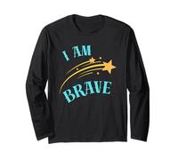 Sono Coraggioso Presente per Il Bravery Maglia a Manica