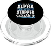 Sono Così Alfa Che Le Mie Cellule Beta Diabetico Diabete PopSockets PopGrip per MagSafe