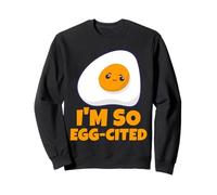 Sono così eccitato dal Gioco di Parole Divertente per Felpa