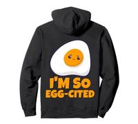 Sono così eccitato dal Gioco di Parole Divertente per Felpa con Cappuccio