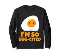 Sono così eccitato dal Gioco di Parole Divertente per Maglia a Manica