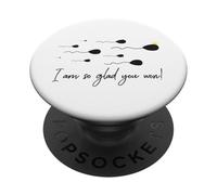 Sono così felice che tu abbia vinto Funny Birthday Sperm Champion Winner PopSockets PopGrip Adesivo