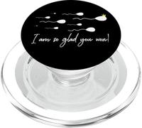 Sono così felice che tu abbia vinto Funny Birthday Sperm Champion Winner PopSockets PopGrip per MagSafe