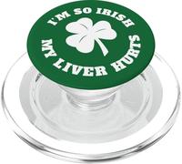 Sono così irlandese che mi fa male il fegato PopSockets PopGrip per MagSafe