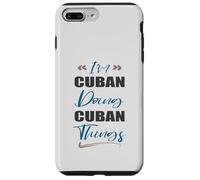 Sono cubano Fare cose cubane Divertente Cuba Amante Custodia per iPhone 7 Plus/8 Plus