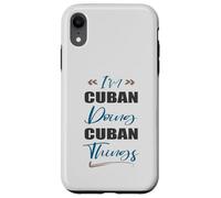 Sono cubano Fare cose cubane Divertente Cuba Amante Custodia per iPhone XR