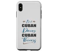 Sono cubano Fare cose cubane Divertente Cuba Amante Custodia per iPhone XS Max