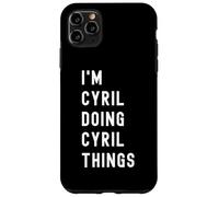 Sono Cyril Que Fa Cose di Cyril Custodia per iPhone 11 Pro Max