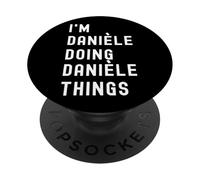 Sono Danièle Que Fa Cose di Danièle PopSockets PopGrip Adesivo