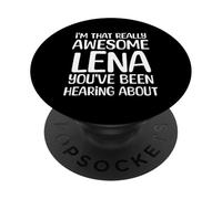 Sono davvero fantastico che Lena abbia sentito parlare PopSockets PopGrip Adesivo