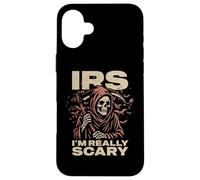 Sono davvero spaventoso, agente speciale dell'IRS Grim Reaper Death Angel Custodia per iPhone 16 Plus