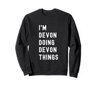 Sono Devon Que Fa Cose di Devon Felpa
