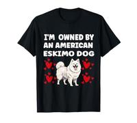 SONO DI PROPRIETÀ DI UN CANE ESKIMO AMERICANO Maglietta