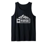Sono Difficile - Snowboarder Amante dello Snowboard Canotta