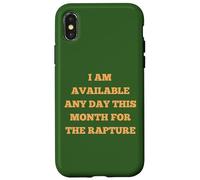 Sono disponibile in qualsiasi giorno questo mese per il rapimento Custodia per iPhone X/XS