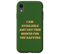 Sono disponibile in qualsiasi giorno questo mese per il rapimento Custodia per iPhone XR