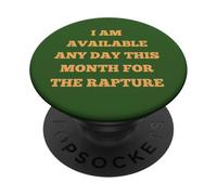 Sono disponibile in qualsiasi giorno questo mese per il rapimento PopSockets PopGrip Adesivo