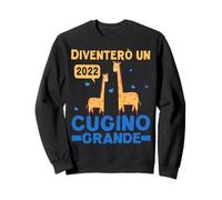 Sono diventato grande cugino 2022 Giraffa Felpa