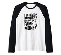 Sono diventato Un Barista per la FAMA e i Soldi Maglia con Maniche Raglan