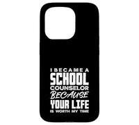Sono diventato un consigliere scolastico perché la tua vita Custodia per iPhone 15 Pro