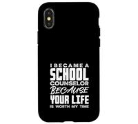 Sono diventato un consigliere scolastico perché la tua vita Custodia per iPhone X/XS