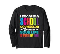 Sono diventato Un Consigliere Scolastico perché la Tua Vita Maglia a Manica
