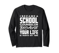 Sono diventato Un Consigliere Scolastico perché la Tua Vita Maglia a Manica