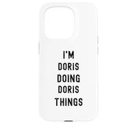 Sono Doris che fa cose a Doris Custodia per iPhone 15 Pro