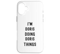 Sono Doris che fa cose a Doris Custodia per iPhone 16 Plus