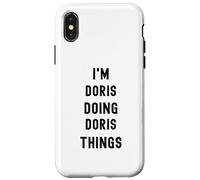 Sono Doris che fa cose a Doris Custodia per iPhone X/XS