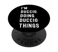 Sono Duccio Que Fa Cose di Duccio PopSockets PopGrip Adesivo