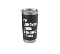 Sono Edmondo Que Fa Cose di Edmondo Bicchiere termico in acciaio inox doppia parete