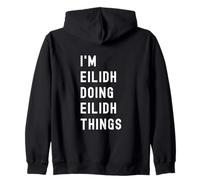 Sono Eilidh Que Fa Cose di Eilidh Felpa con Cappuccio