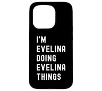 Sono Evelina Que Fa Cose di Evelina Custodia per iPhone 15 Pro