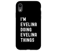 Sono Evelina Que Fa Cose di Evelina Custodia per iPhone XR