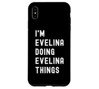 Sono Evelina Que Fa Cose di Evelina Custodia per iPhone XS Max