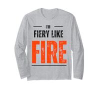 Sono Fiery Like Fire! - Audace, appassionato e inarrestabile Maglia a Manica