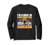 Sono fluente nel Sarcasmo del Cantiere per i Project Manager Maglia a Manica